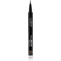 puroBIO Cosmetics Fillbrow fix na obočí odstín 03 Dark Brown 0.7 ml