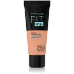 MAYBELLINE NEW YORK Fit Me! Matte+Poreless matující make-up pro normální a mastnou pleť odstín 250 Sun Beige 30 ml