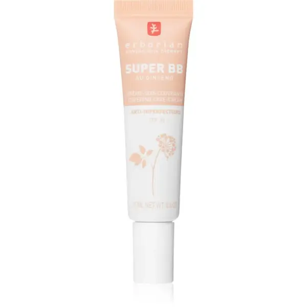 Erborian Super BB Covering Care-Cream BB krém pro bezchybný a sjednocený vzhled pleti malé balení odstín Clair 15 ml
