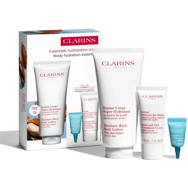 Clarins Body Care Collection dárková sada pro hydrataci a vypnutí pokožky