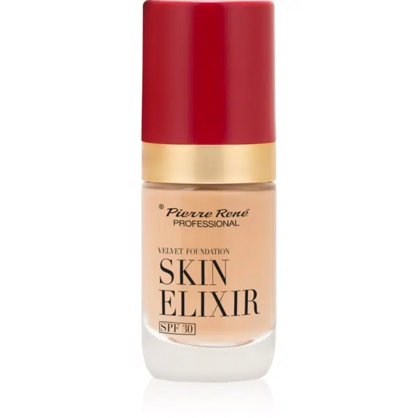 Pierre René Skin Elixir sametový make-up SPF 30 odstín no. 04 Warm Nude 25 ml