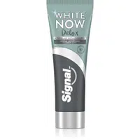 Signal White Now Detox Charcoal bělicí zubní pasta s aktivním uhlím 75 ml