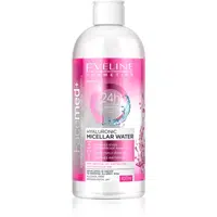 Eveline Cosmetics FaceMed+ hyaluronová micelární voda 3 v 1 400 ml