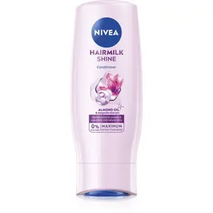 NIVEA Hairmilk Natural Shine pečující kondicionér 200 ml