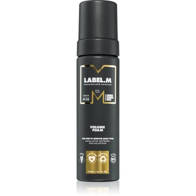 label.m Fashion Edition luxusní objemová pěna pro všechny typy vlasů 200 ml