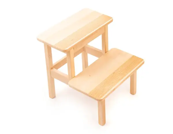 Drevený dvojstupňový schodík