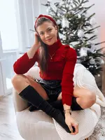 Svetr dámský NOAH červená Dstreet