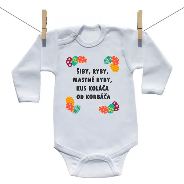 Boodyy Body s dlhým rukávom Šiby, ryby ... 98 (2-3 roky)