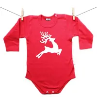 Boodyy Červené body s dlhým rukávom Sob 74 (6-9 mesiacov)