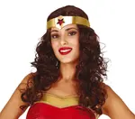 Dámska parochňa superhrdinka s čelenkou