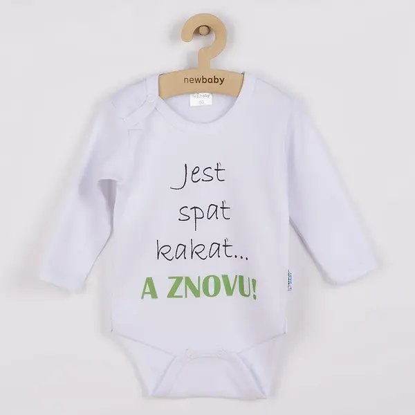 Body s potlačou Jesť spať kakať...a ZNOVU, vel. 50