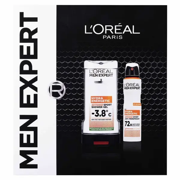 L'Oréal MEN EXPERT Hydra Energetic Extreme Sport set Vánoční balíček 2025