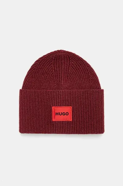 Vlněná čepice HUGO Xaff 6