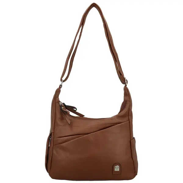Dámská crossbody kabelka hnědá - Firenze Kathy