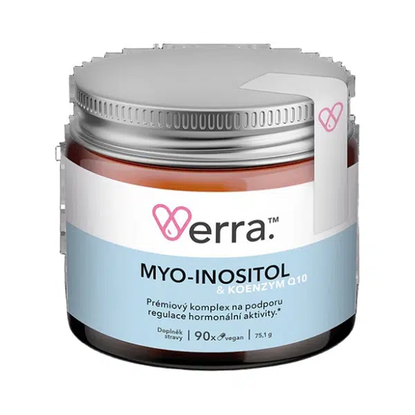 VERRA Myo-inositol & Koenzym Q10 90 kapslí