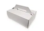 50 ks - Krabice na zákusky bílá 270x180x100mm