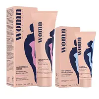 DUOSET WOMN Depilačný krém INTIMATE a Tekutý púder