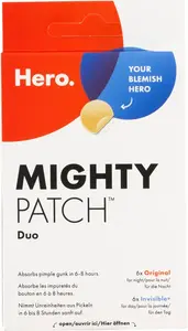 HERO Mighty Patch DUO - The ORIGINAL & INVISIBLE+ 12 náplastí