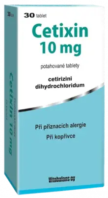 Cetixin 10mg 30 tablet
