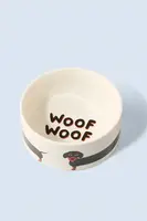 Miska pre vášho domáceho maznáčika Fluid Market Gamelle Teckel 10 x 21 x 21 cm biela farba