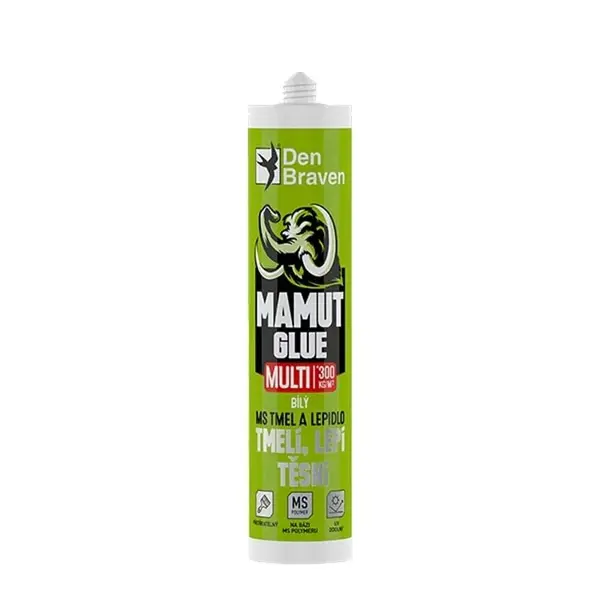 Den Braven Lepidla - Lepidlo MAMUT Multi 290 ml kartuše bílá 51940BD