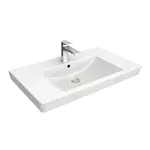 Villeroy & Boch Subway 2.0 - Umývadlo nábytkové 80x47 cm, s prepadom, otvor na batériu, alpská biela 71758001