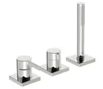 Hansa Loft - Batéria na okraj vane, 3-otvorová inštalácia, chróm 57799483