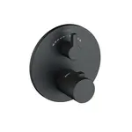 Kludi Nova Fonte - Termostatická batéria pod omietku, na 2 spotrebiče, matná čierna 208103915