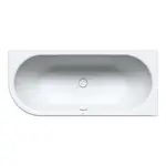 Kaldewei Avantgarde - Vaňa Centro Duo 1 ľavá 136, 180x80 cm, antislip, biela 283630000001
