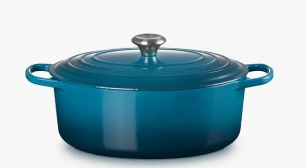 Le Creuset Signature - Pekáč oválný s poklicí, objem 6,3 l, deep teal 21178316422430