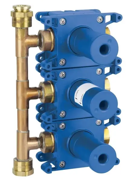 Grohe Rapido - Rapido C – teleso na trojcestný ventil pod omietku 35031000