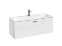 Ravak Clear II - Umývadlová skrinka 100x38x40 cm, 1 zásuvka, lesklá biela X000001643