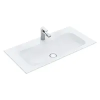 Villeroy & Boch Finion - Umývadlo so skrytým prepadom, 120x50 cm, s CeramicPlus, alpská biela 4164CBR1