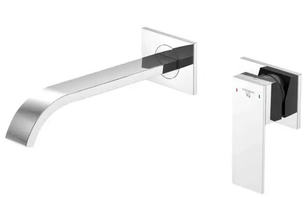 Steinberg 135 - Umývadlová batéria pod omietku, 2-otvorová inštalácia, chróm 135 1814 3