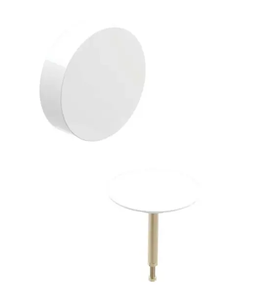 Geberit Príslušenstvo - Súprava na kompletizáciu vaňovej súpravy, s otočným ovládaním, d52, alpská biela 150.281.11.1