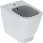 Geberit Smyle Square - Stojaci bidet s prepadom, biela 500.841.00.1