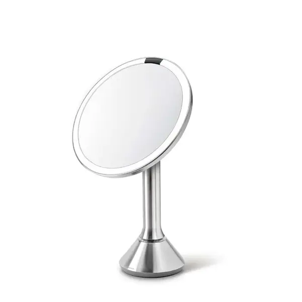 Simplehuman Kosmetická zrcadla - Kosmetické zrcátko s LED Dual light osvětlením, kartáčovaná nerez ST3052