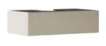 Hansgrohe Xevolos E - Umyvadlová skříňka, 28x98x55 cm, 1 zásuvka, matná béžová/strukturovaný bronz 54314390