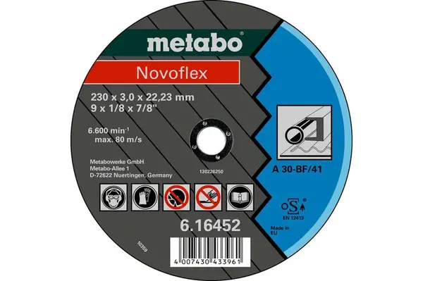 Metabo Príslušenstvo - Rezný kotúč na oceľ 180x22,23 mm 616450000