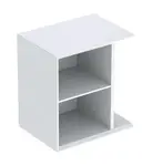 Geberit iCon - Bočná skrinka 37x40x27 cm, otvorená, lesklá biela 502.325.01.1