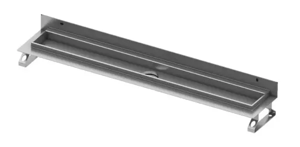 Tece TECEdrainline - Sprchový žlab 70 cm, pro instalaci ke stěně, s těsnicí páskou Seal System, nerez 600701