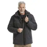 Bushman Pánská bunda Nansen, tmavě šedá XXXL