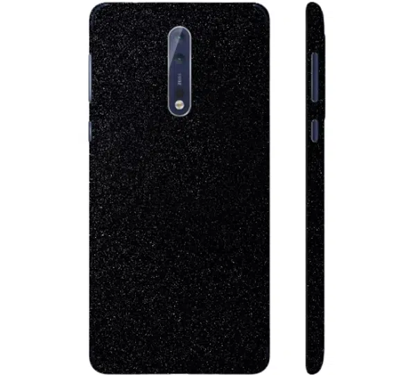 Ochranná fólie 3mk Ferya pro Nokia 8, černá lesklá