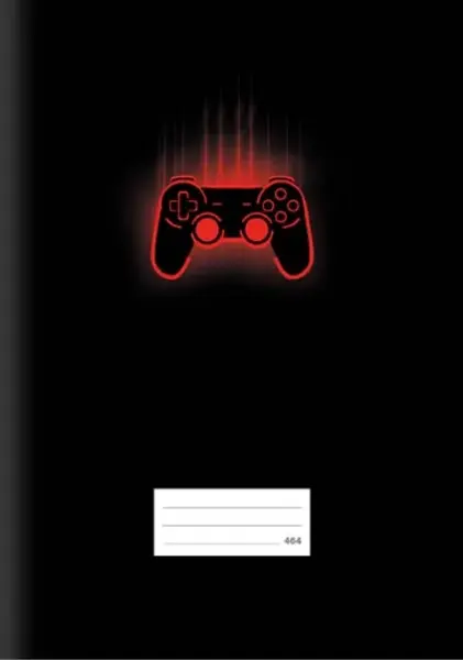 Školní sešit LUX A4 464, Gamer