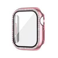 JP Watch case Diamond, Apple Watch 7 / 8 / 9, 45 mm, růžový