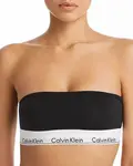 Calvin Klein Podprsenka Bandeau Black, XS, černá