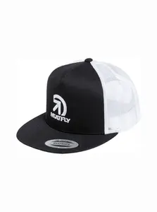 Meatfly kšiltovka Kail Trucker Snapback Black | Černá | Velikost One Size