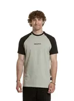 Meatfly pánské tričko Ozzy Raglan Mossy Green / Black | Zelená | Velikost XXXL | 100% bavlna