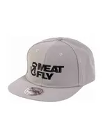 Meatfly kšiltovka Ness Snapback Grey / Black Revital | Černá | Velikost One Size