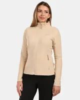 Dámská fleecová mikina kilpi glamer-w béžová 38